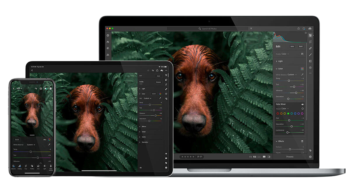 Lightroom Multi-device Mockup
